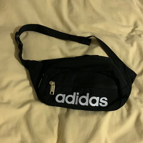 Black adidas belt bag - Picture 1 of 2